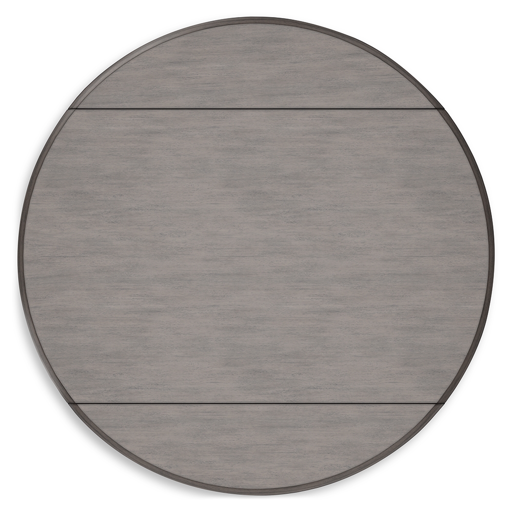 Shullden - 5 Pc. - Drop Leaf Table, 4 Side Chairs - Gray - Image 5