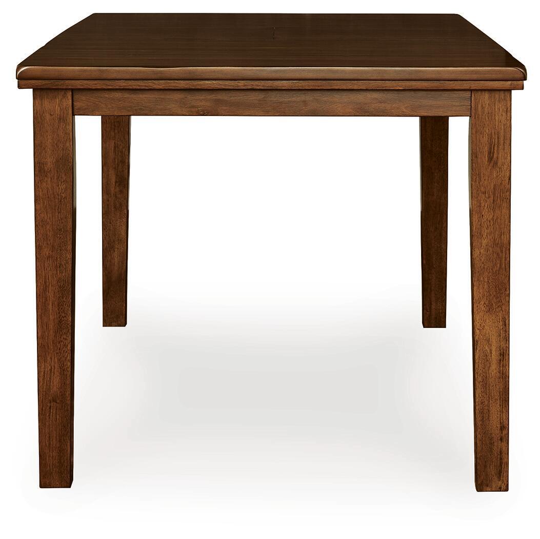 Ralene - Dining Room Counter Height Butterfly Extension Table - Medium Brown - Image 4