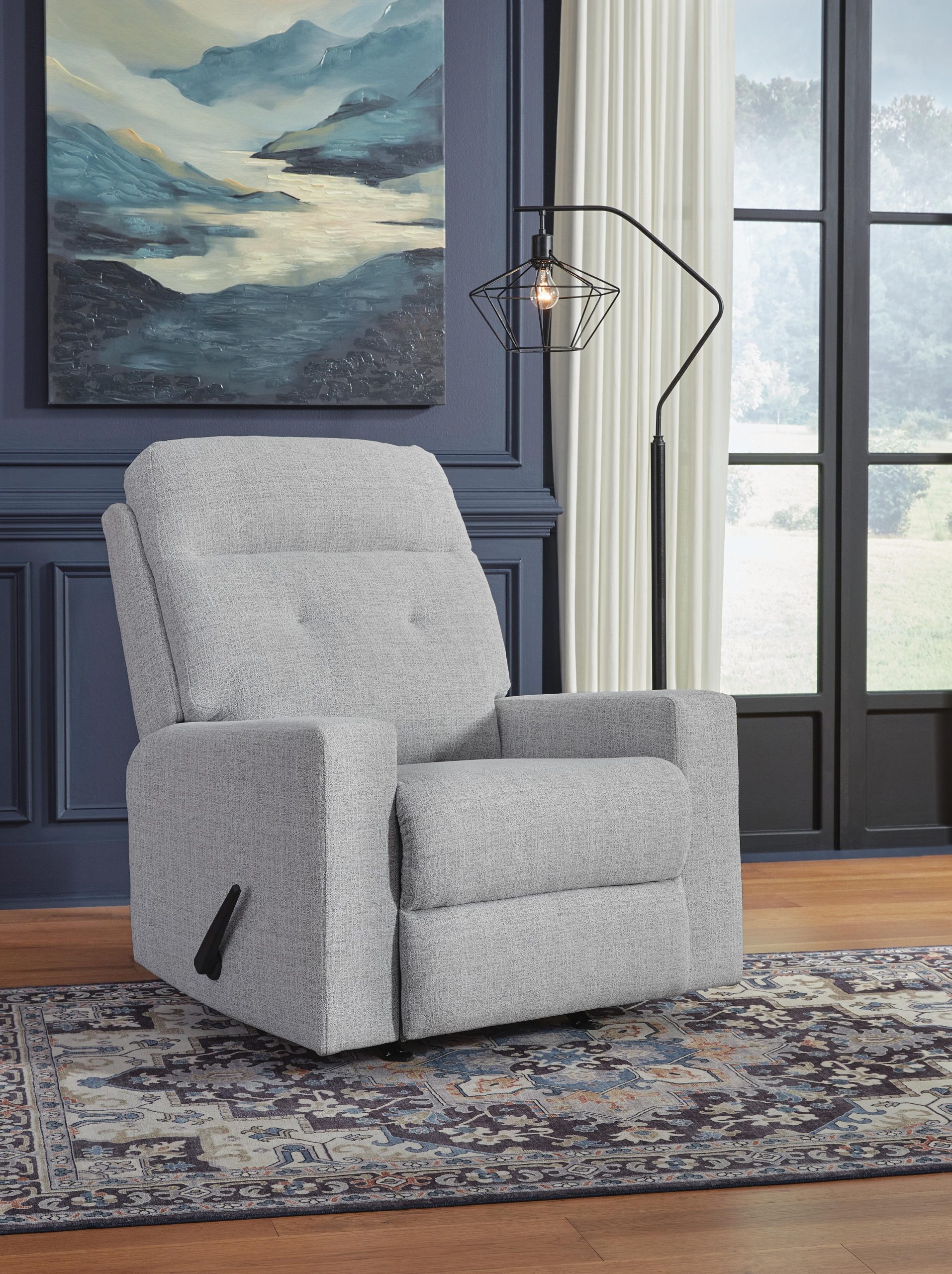 Skillins - Rocker Recliner - Stone - Image 2