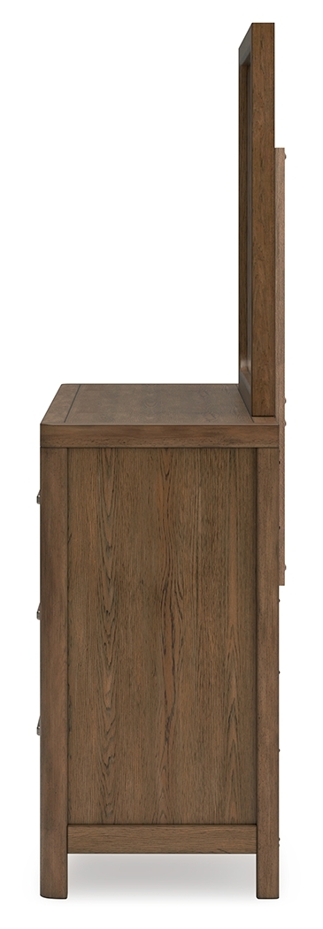 Cabalynn - Dresser And Mirror - Light Brown - Image 7