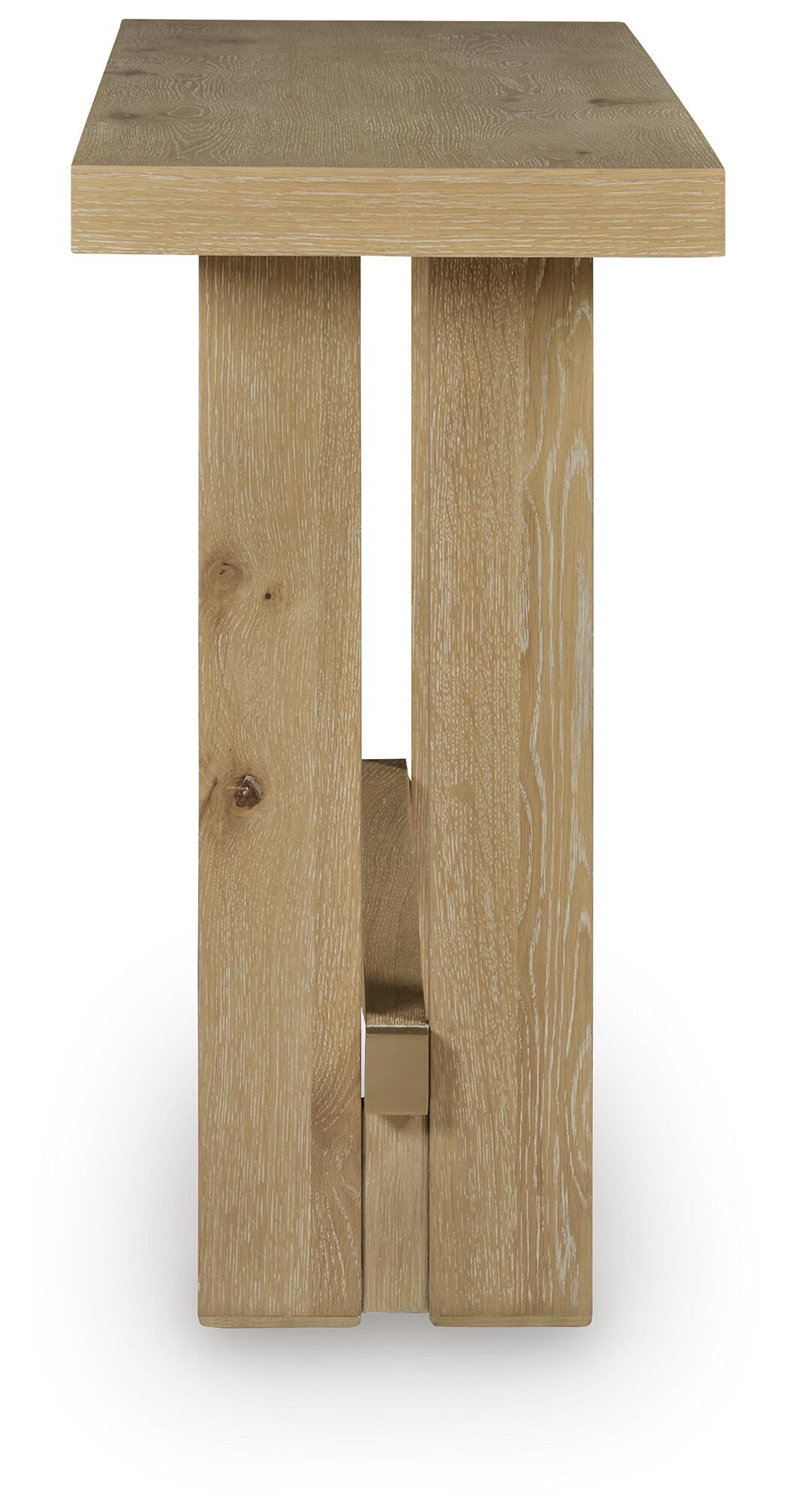 Crendlin - Rectangular End Table - Light Brown - Image 11