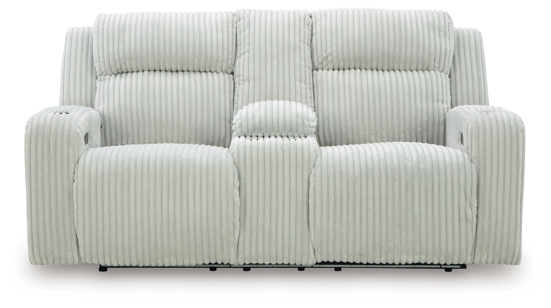 Forest Lake - Power Reclining Loveseat With Console / Adj Headrest - Image 5