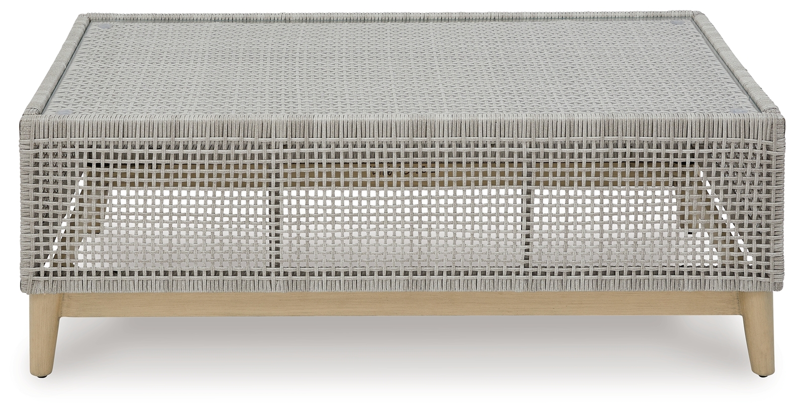 Seton Creek - Rectangular Cocktail Table - Gray - Image 3