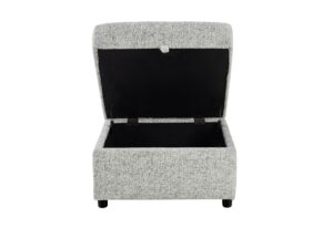 U9401 - Ottoman With Storage - Nickel
