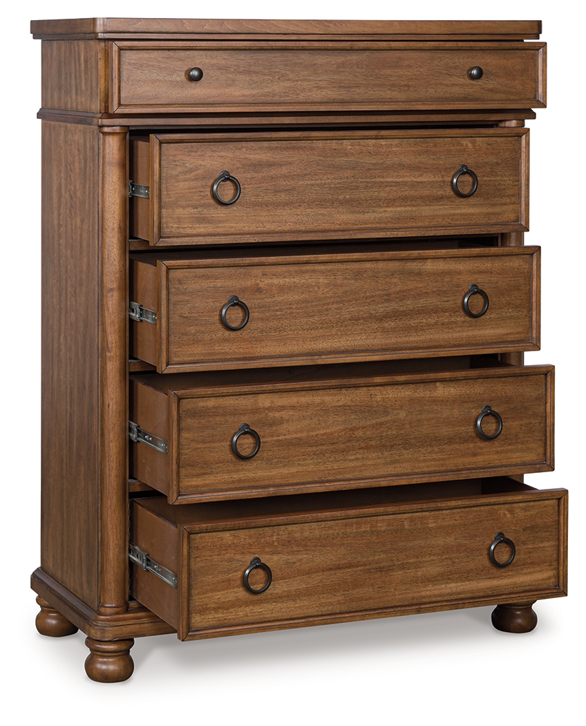 Rowlenstown - Five Drawer Chest - Image 9