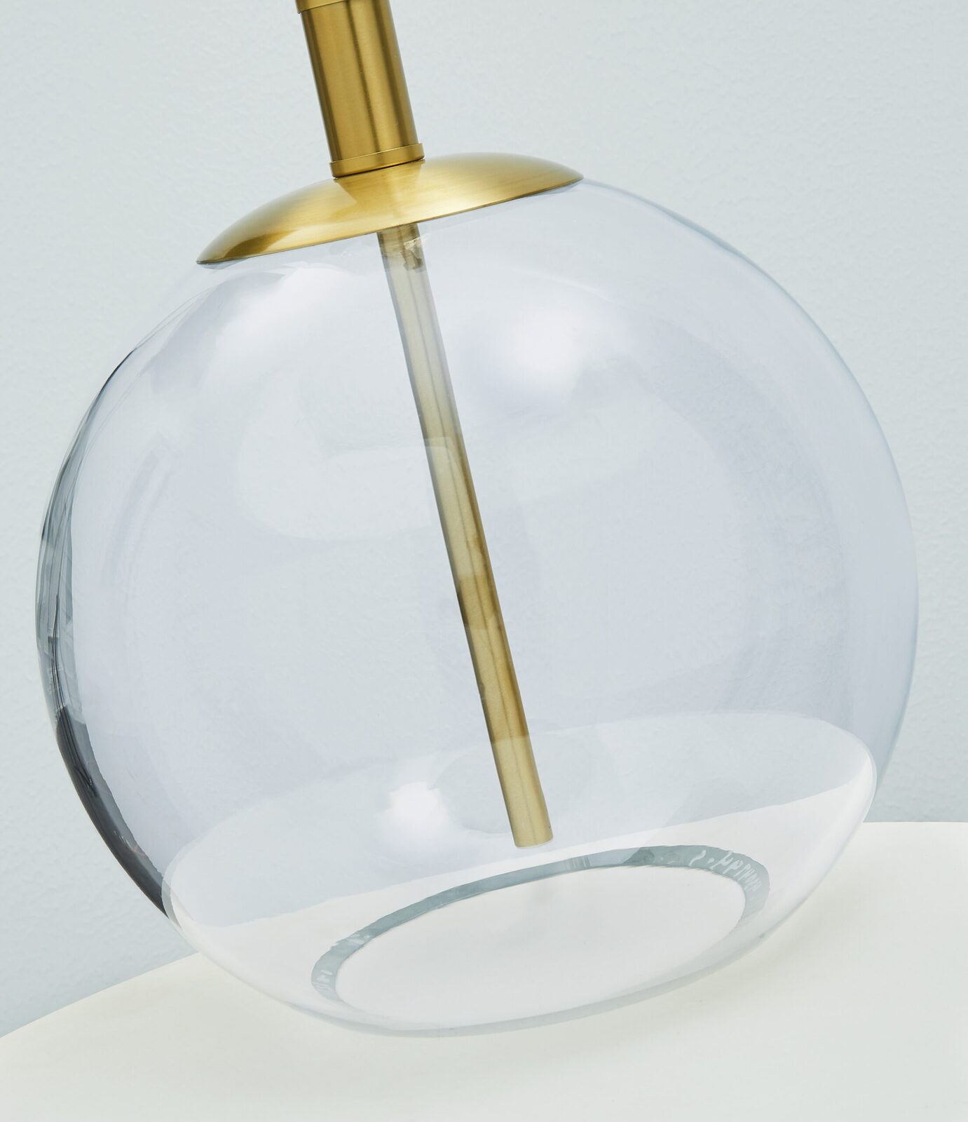 Samder - Glass Table Lamp - White - Image 4