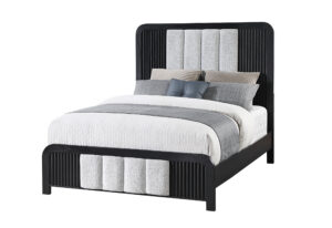 Beckett - Upholstered Bed - Black