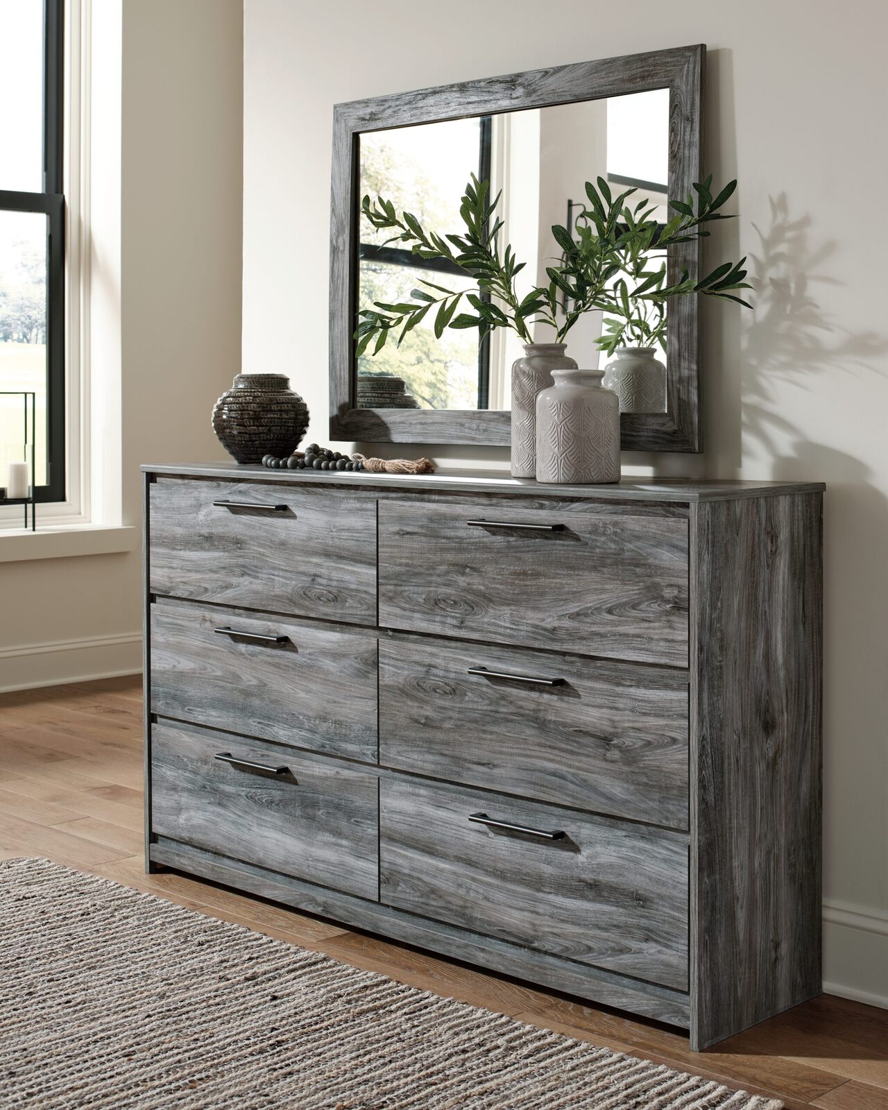 Baystorm - Panel Bedroom Set - Gray - Image 13