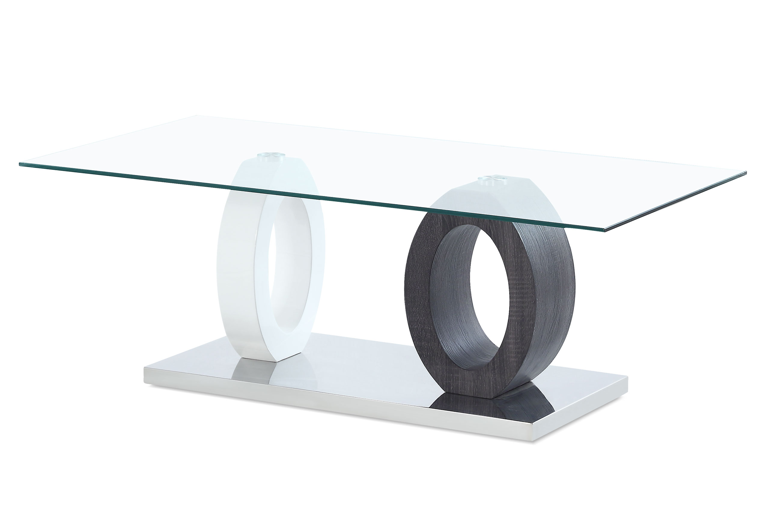 T1628 - Coffee Table And 2 End Tables - Dark Gray - Image 4
