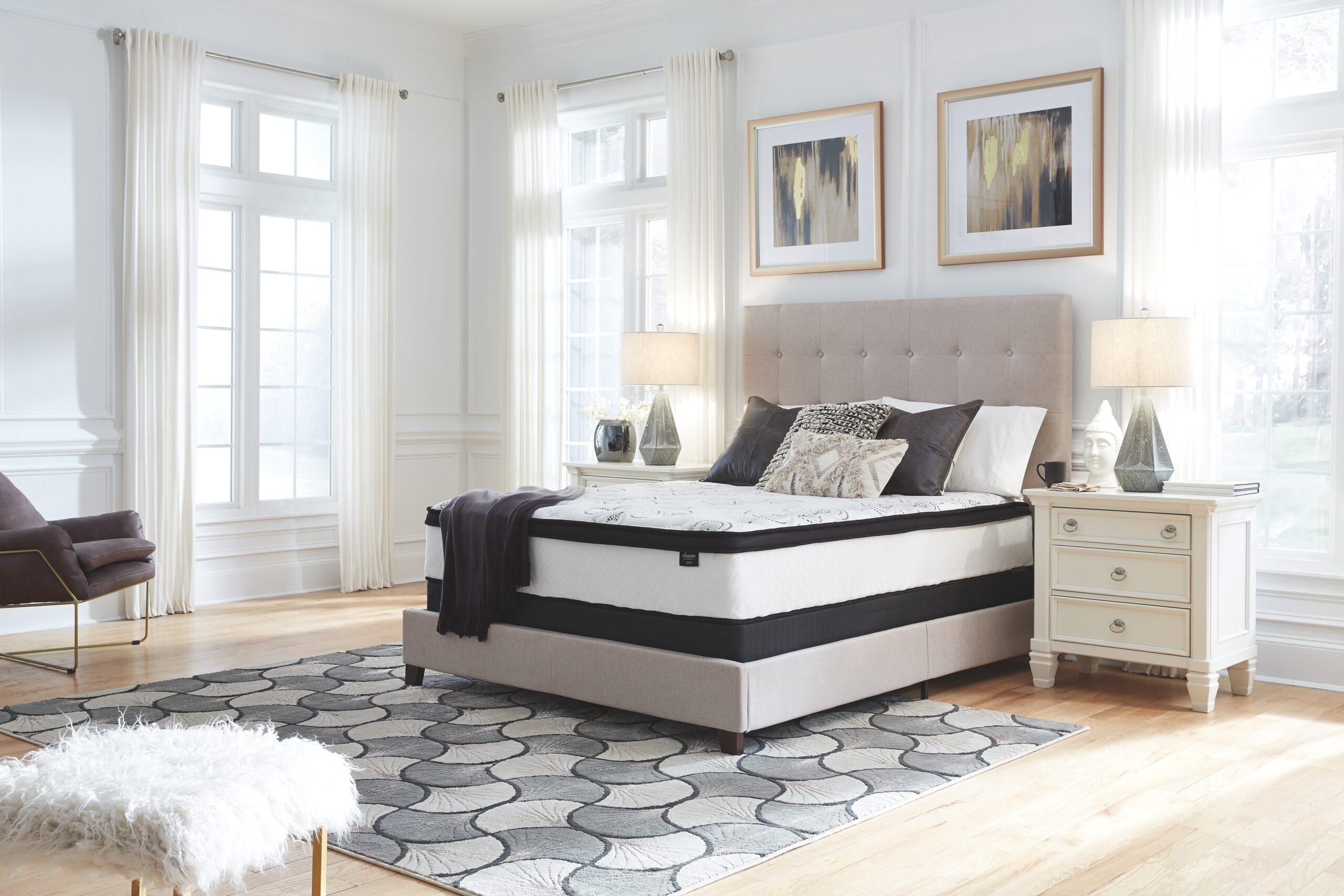 Chime 12 Inch Hybrid - Ultra Plush Hybrid Mattress - Image 18