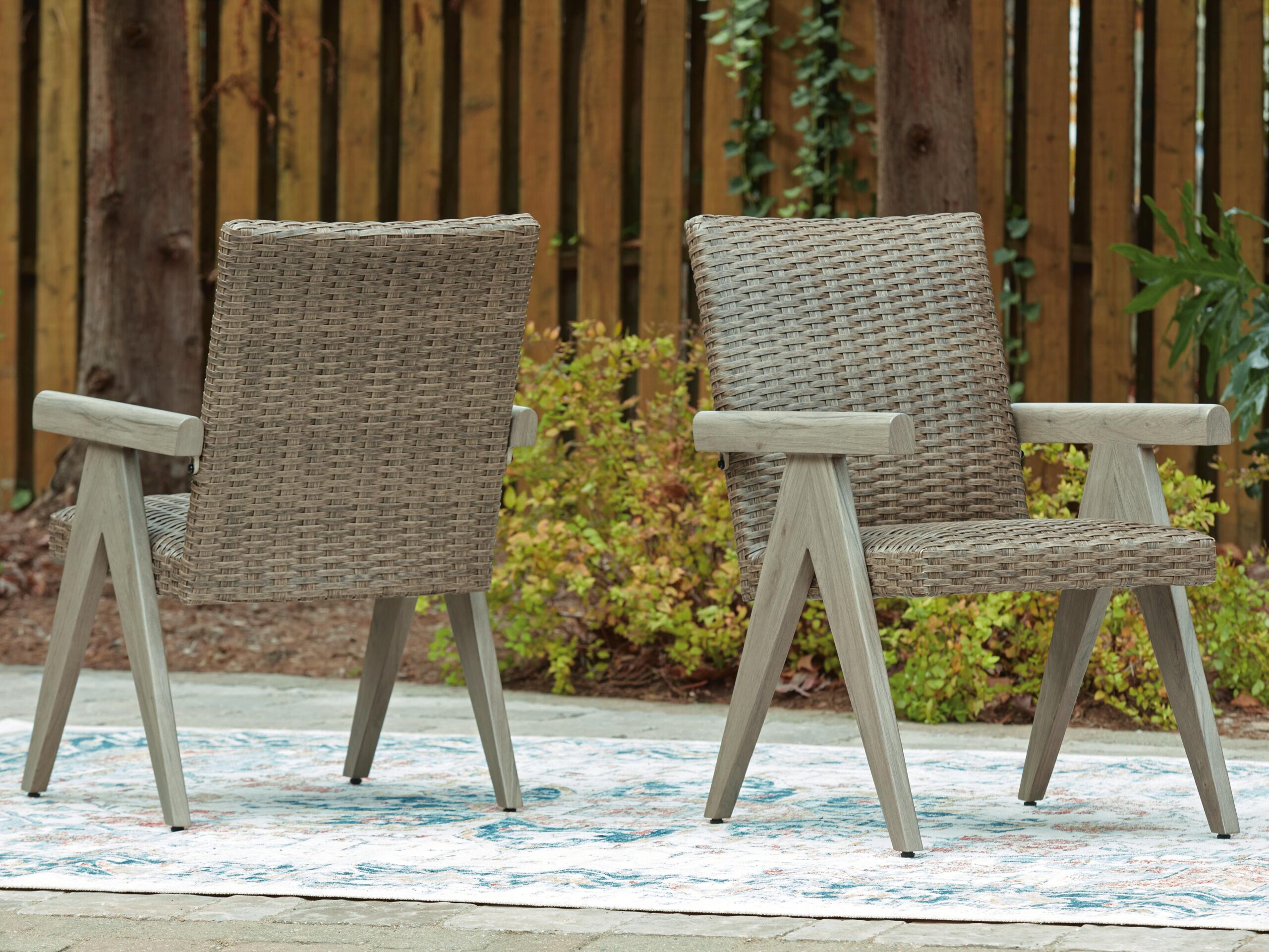 Cliff Trails - Arm Chair (Set of 2) - Beige - Image 2
