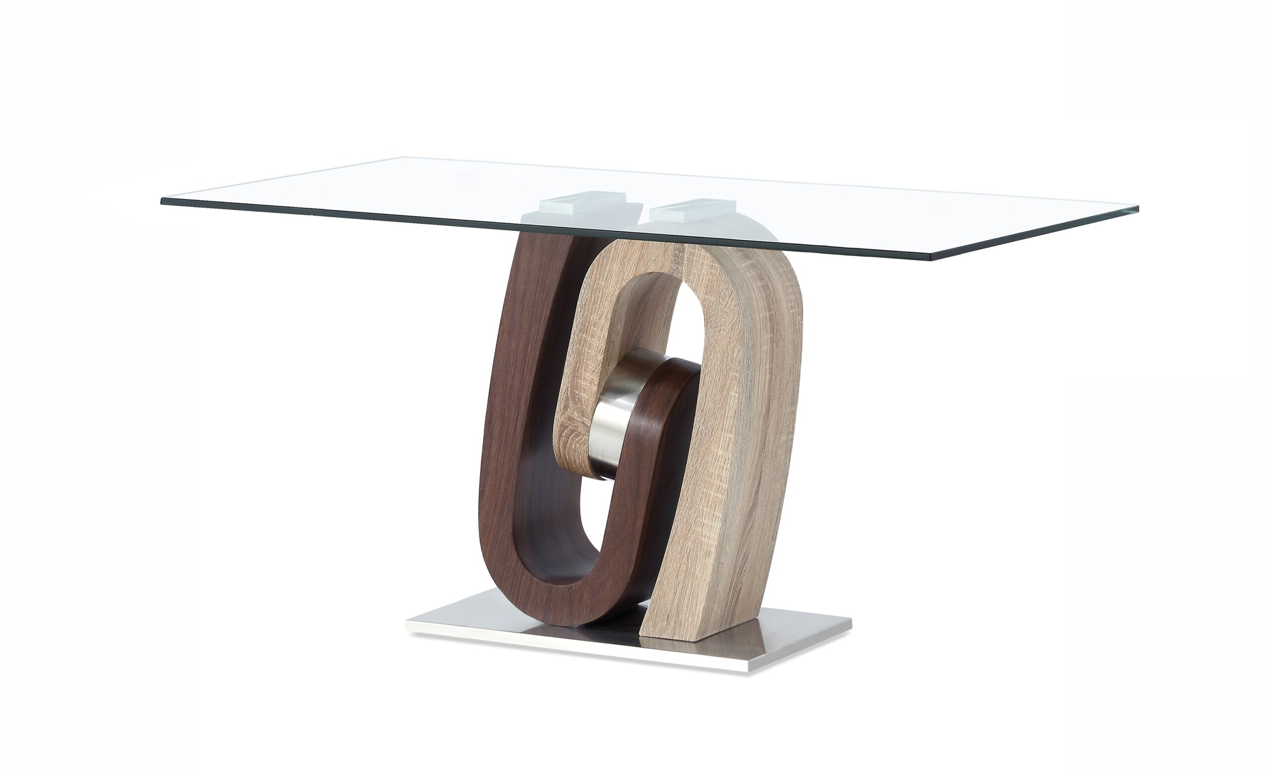 T4126 - Coffee Table - Dark Brown / Oak - Image 3
