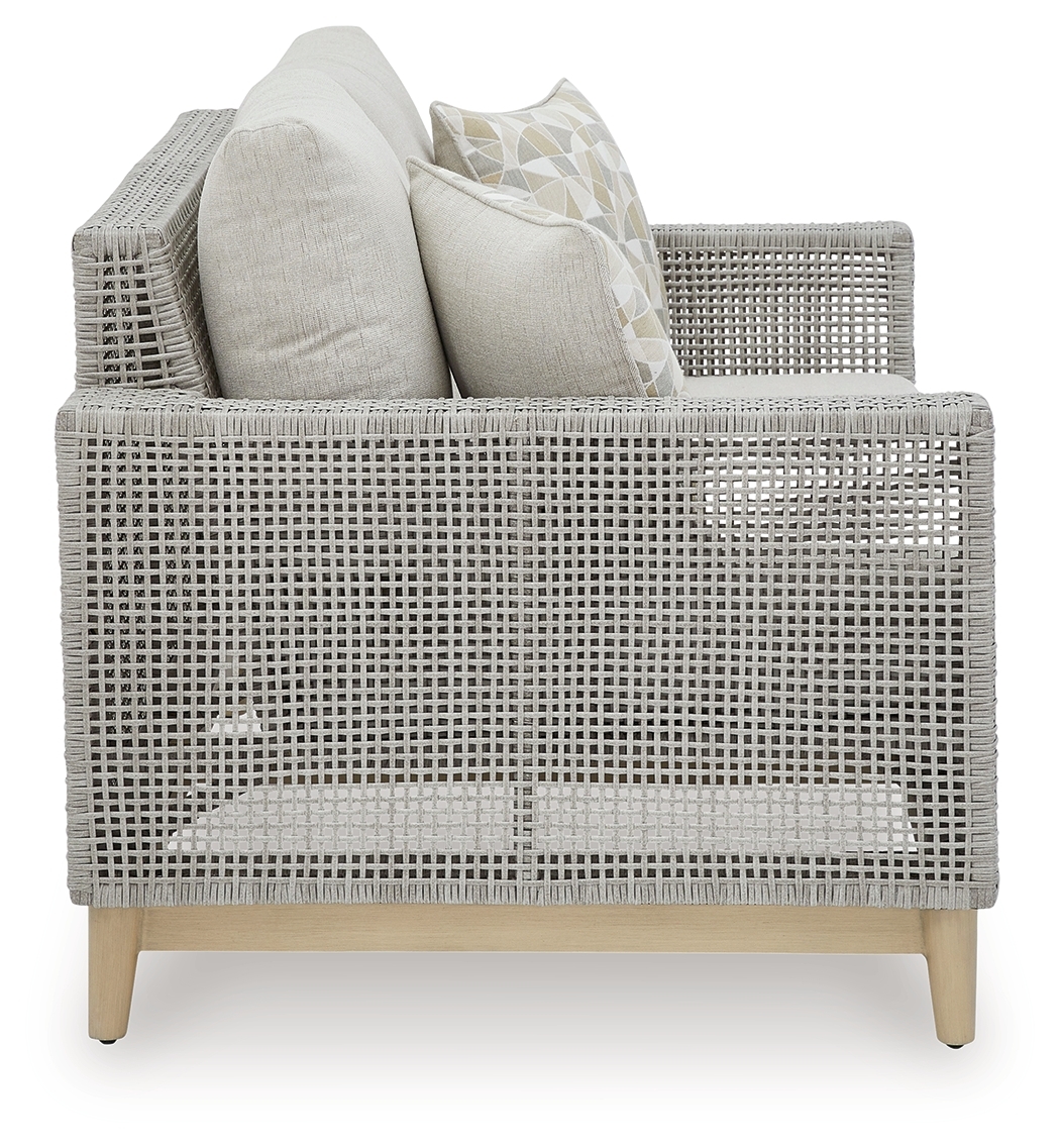 Seton Creek - 4 Pc. - Lounge Set - Gray - Image 7