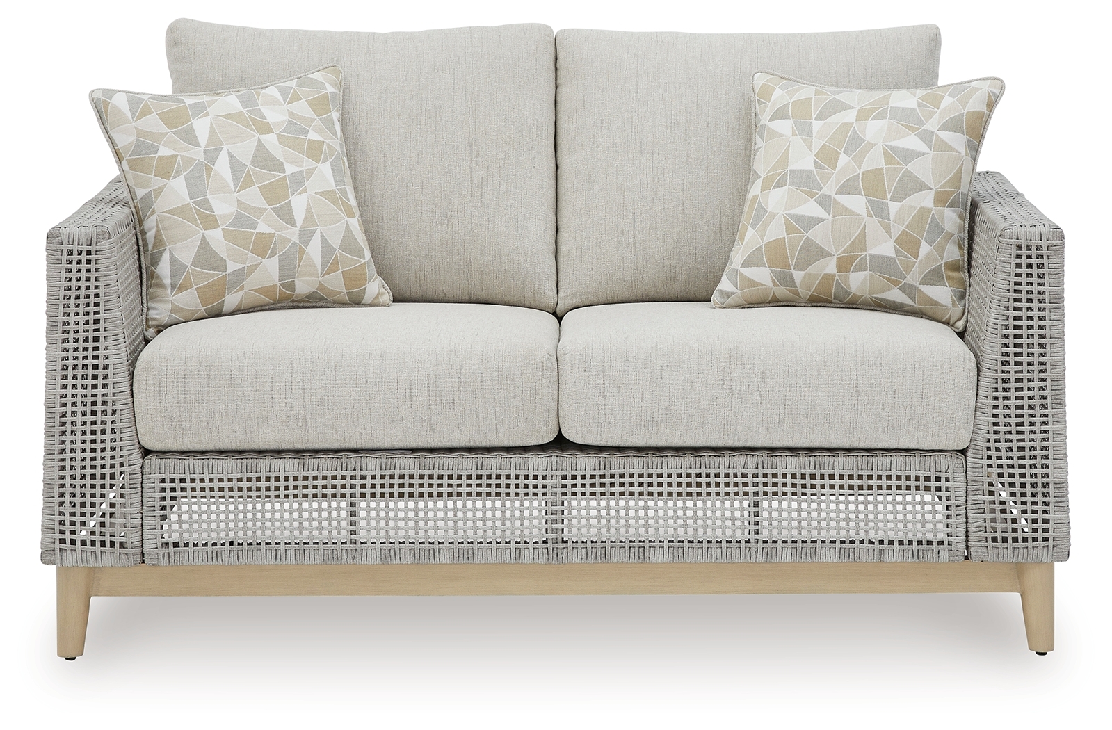 Seton Creek - 4 Pc. - Lounge Set - Gray - Image 5