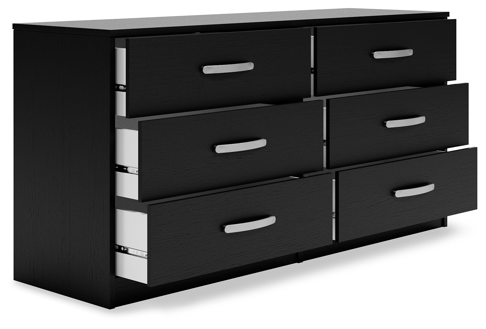 Finch - Six Drawer Dresser - Black - Image 4