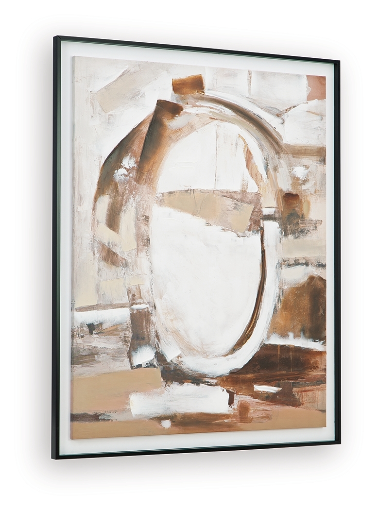 Bradlow - Wall Art - Brown / White / Black - Image 3