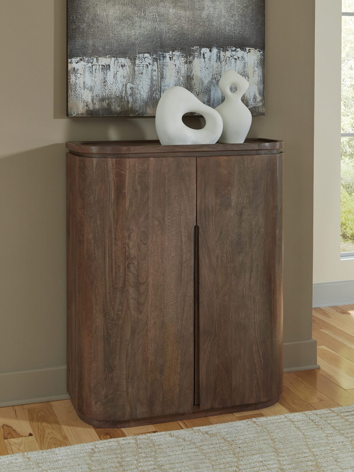 Landermont - Bar Cabinet - Medium Brown - Image 2