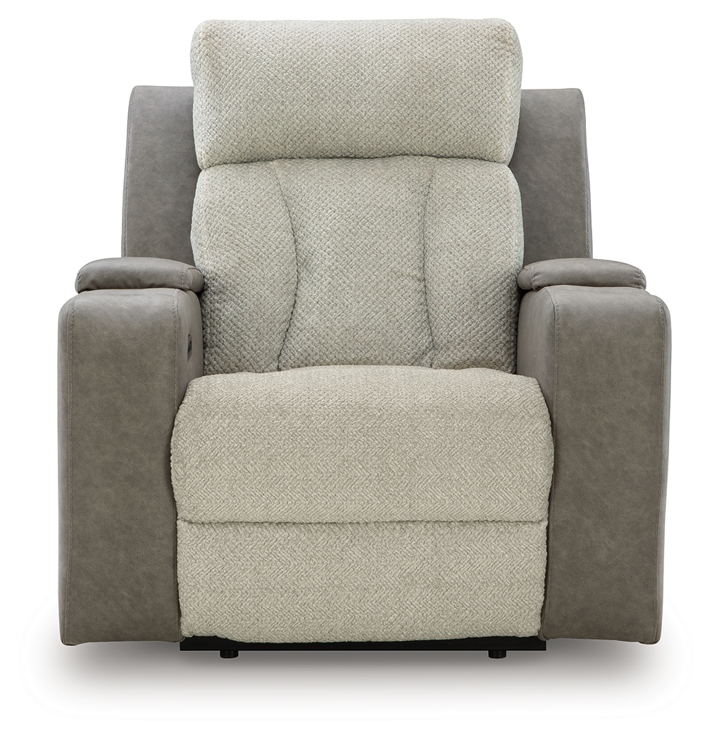 WhipLash - Power Recliner With Adj Headrest - Sisal - Image 4