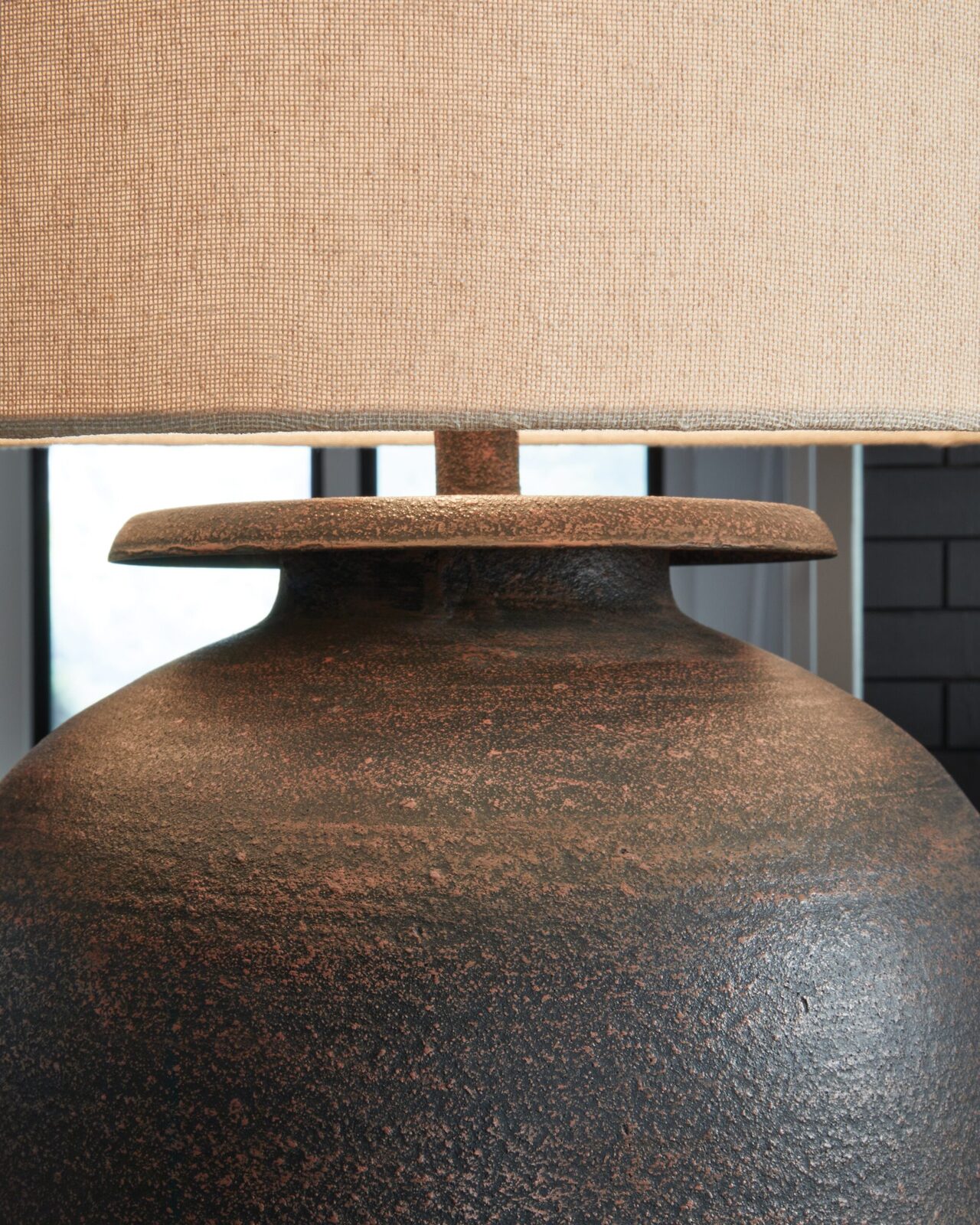 Carlenbury - Metal Table Lamp - Antique Brown - Image 3