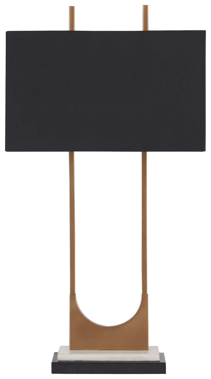 Malana - Metal Table Lamp - Brass Finish