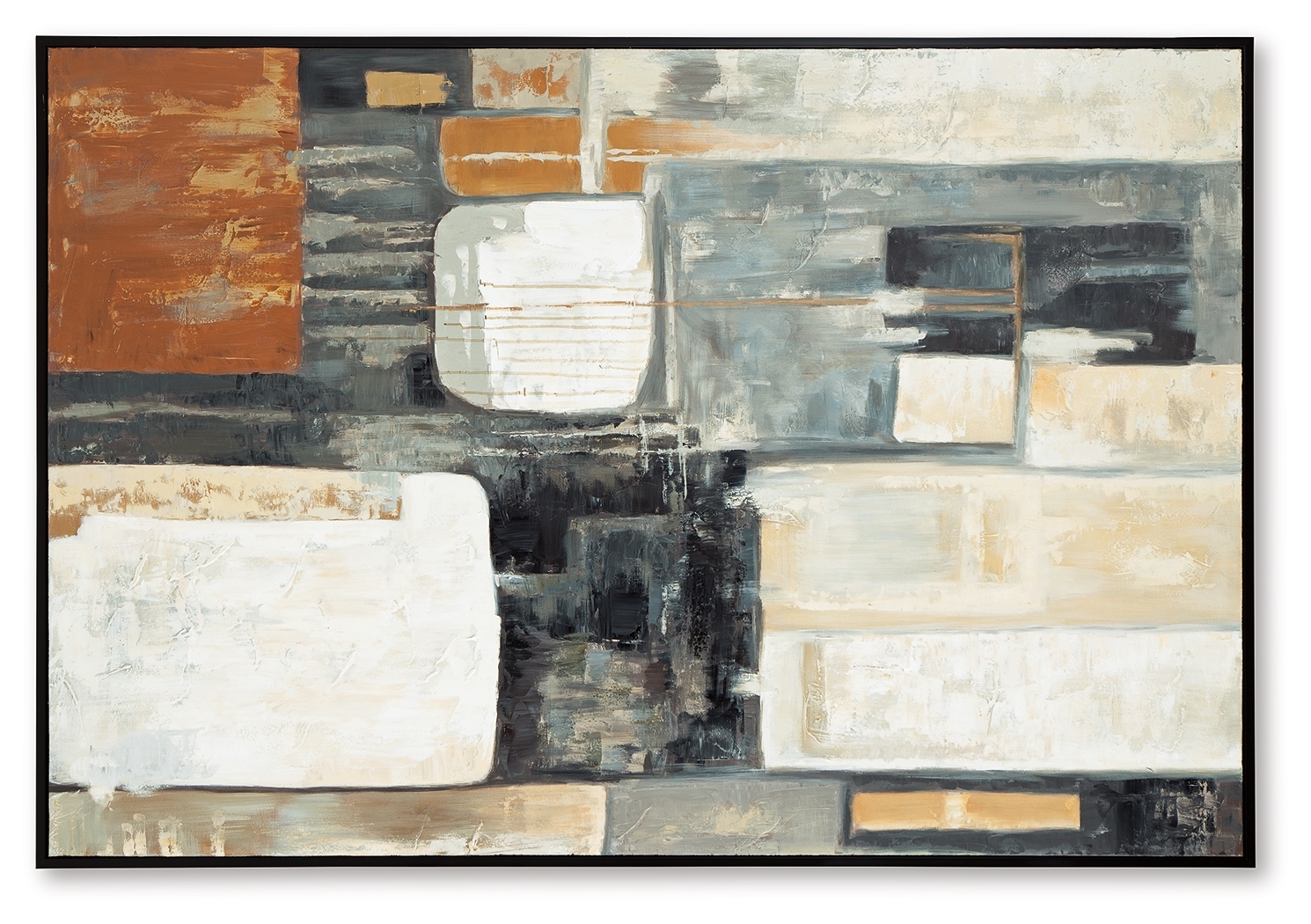 Howford - Wall Art - Brown / Black / Gray - Image 4