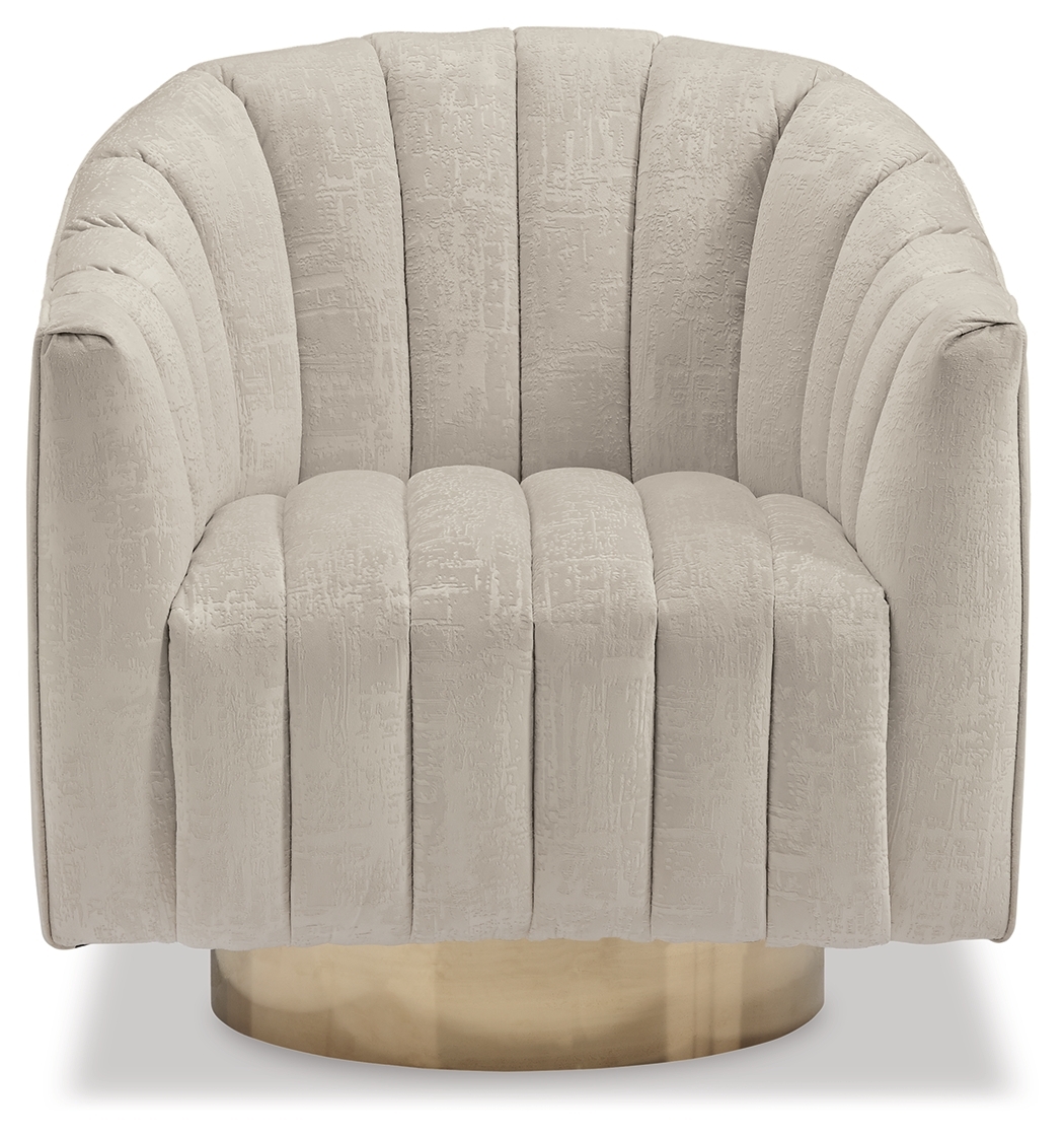 Penzlin - Swivel Accent Chair - Pearl - Image 4