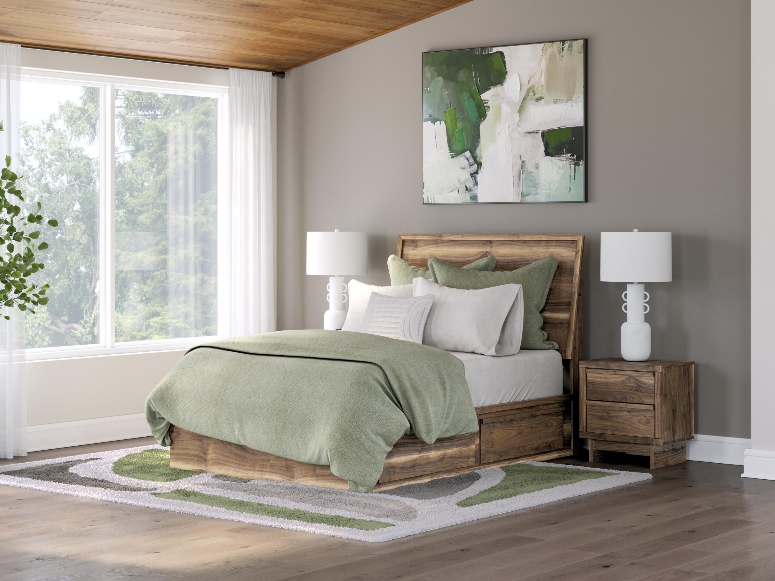 Chirason - Panel Bed With Storage - Image 13