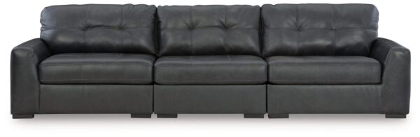 Brindley Pier - 3-Piece Sectional Sofa - Fog