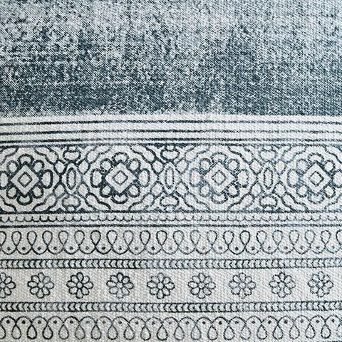 Harperville - Pillow (Set of 4) - Blue / White - Image 5