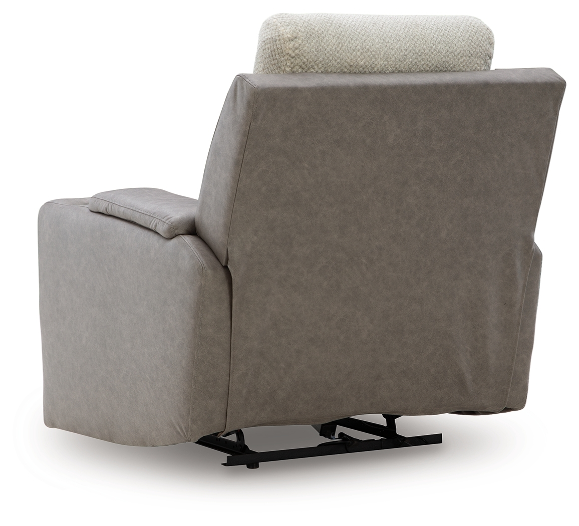 WhipLash - Power Recliner With Adj Headrest - Sisal - Image 5