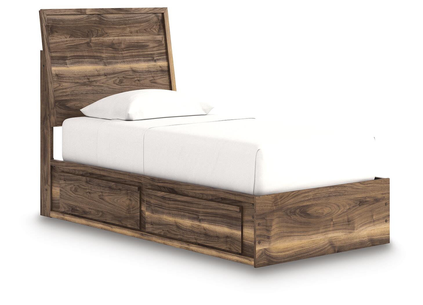 Chirason - Panel Bed With Storage