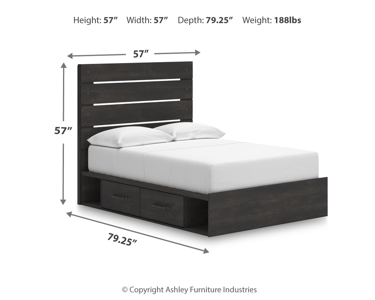 Hollivern - Panel Storage Bed - Image 16