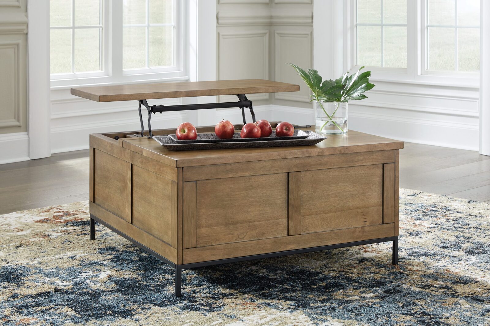Torlanta - Lift Top Cocktail Table - Brown - Image 7