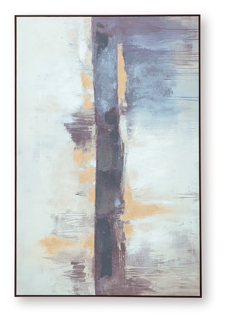 Gatesford - Wall Art - Blue / White / Tan - Image 6