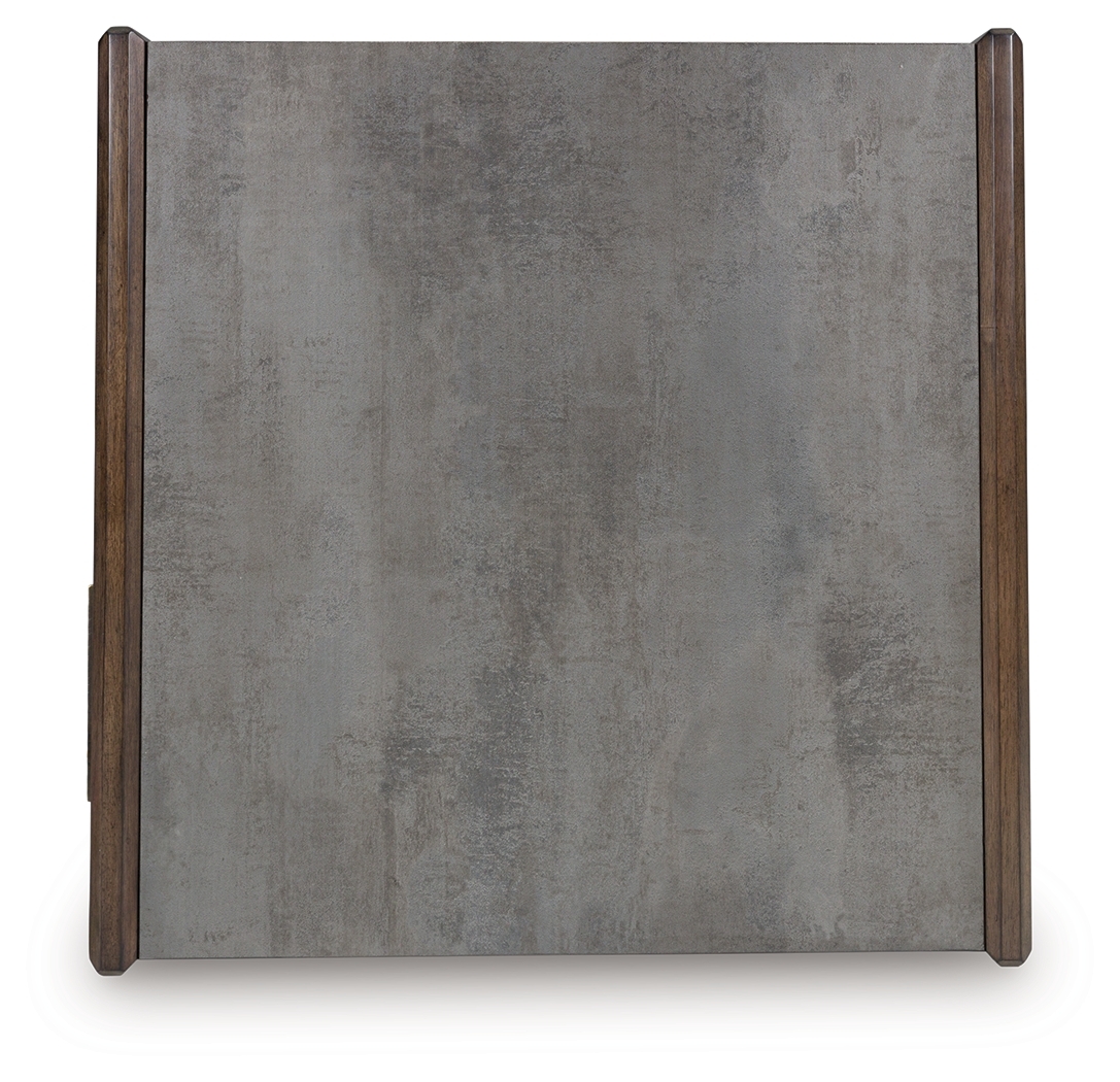 Kallenny - Square Cocktail Table - Brown / Gray - Image 7