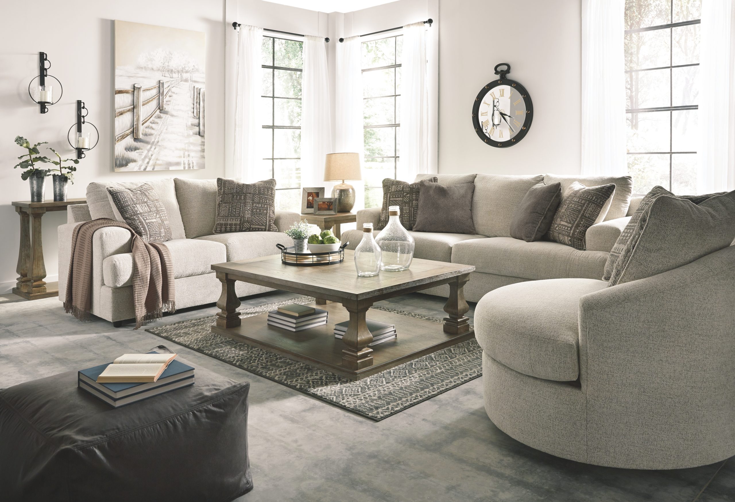 Soletren - Queen Sofa Sleeper - Stone - Image 10