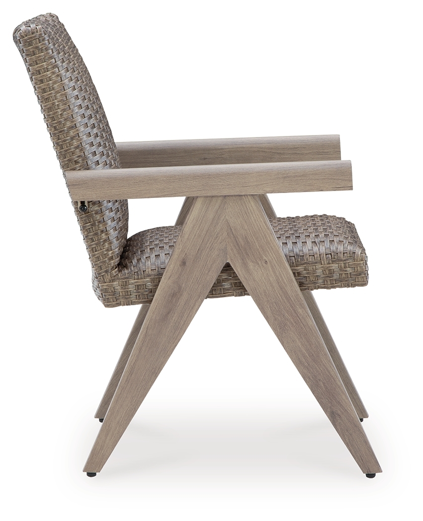 Cliff Trails - Arm Chair (Set of 2) - Beige - Image 5