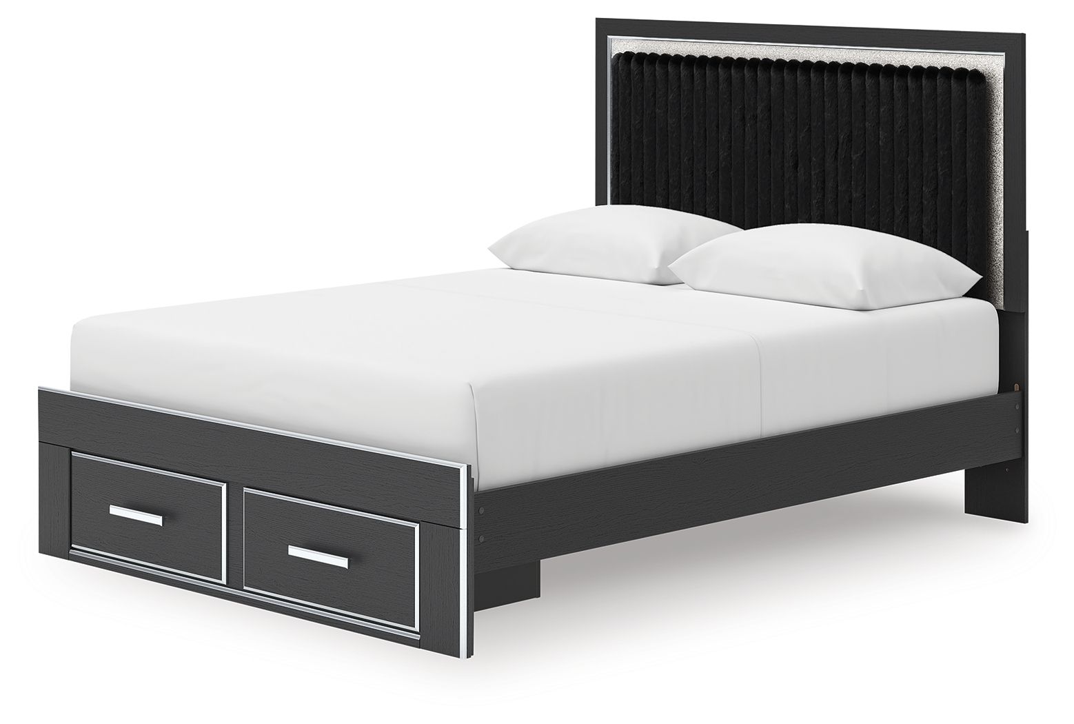 Zuraleus - Upholstered Panel Platform Storage Bed - Image 16
