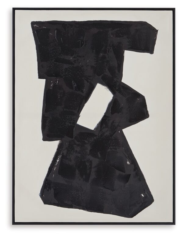 Garviery - Wall Art - Black / Cream