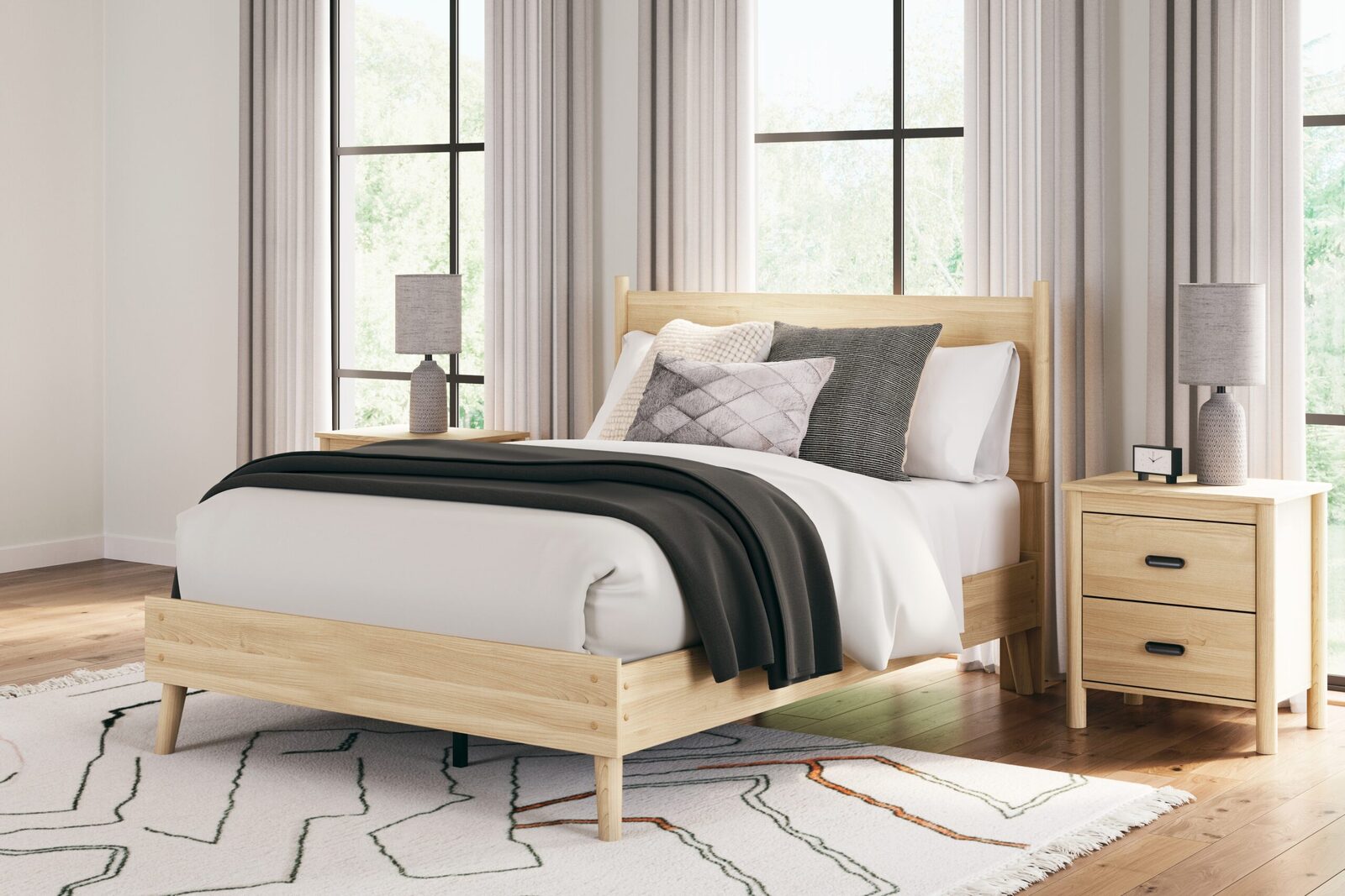 Cabinella - Platform Panel Bed - Image 12