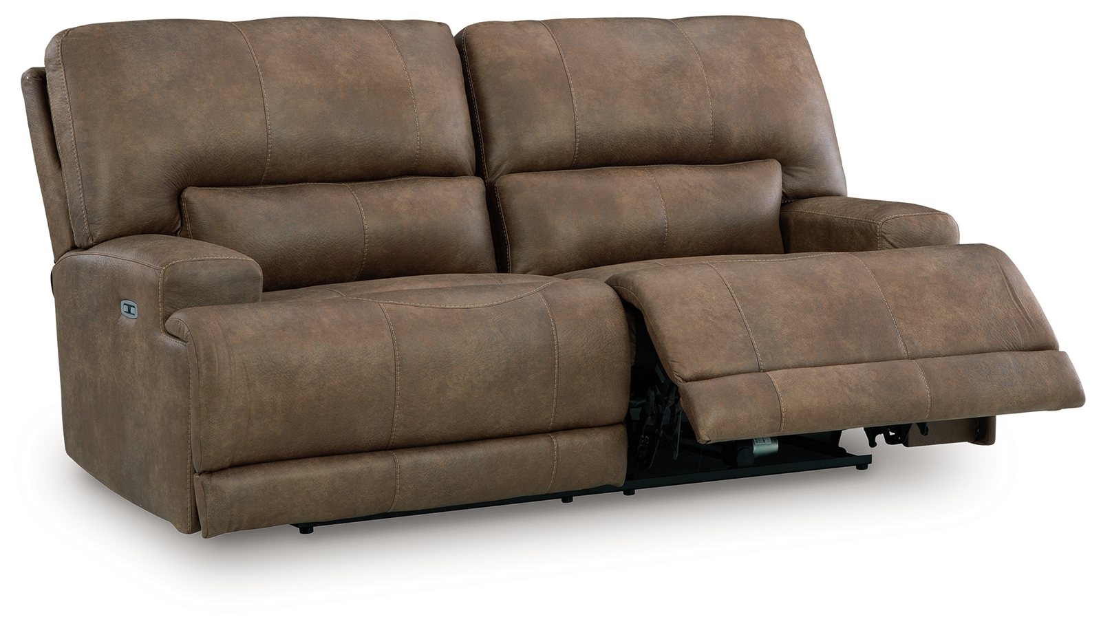 Beckley Place - 2 Seat Power Reclining Sofa With Adjustable Headrest - Earth - Image 3