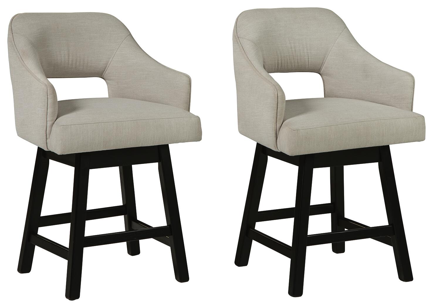 Tallenger - Upholstered Swivel Barstool (Set of 2) - Image 3