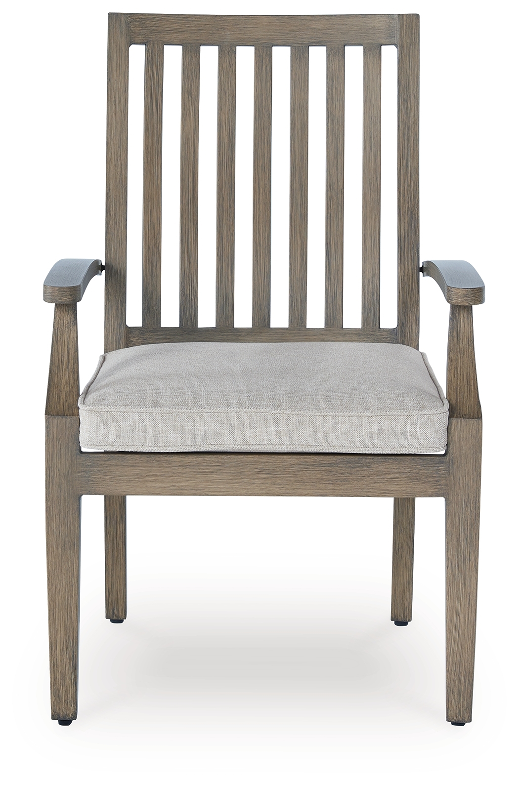 Rainier Ranch - Arm Chair With Cushion (Set of 2) - Brown / Beige - Image 4