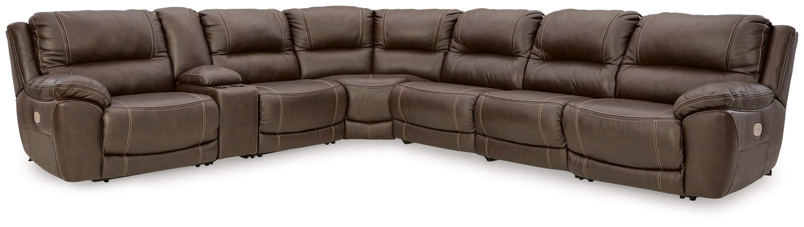 Dunleith - 7 Piece Power Reclining Sectional - Image 2