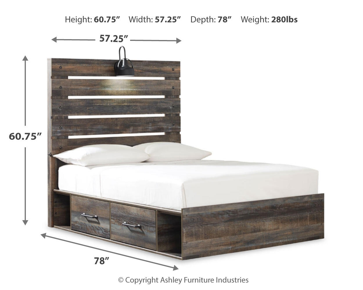 Drystan - Panel Bed - Image 40