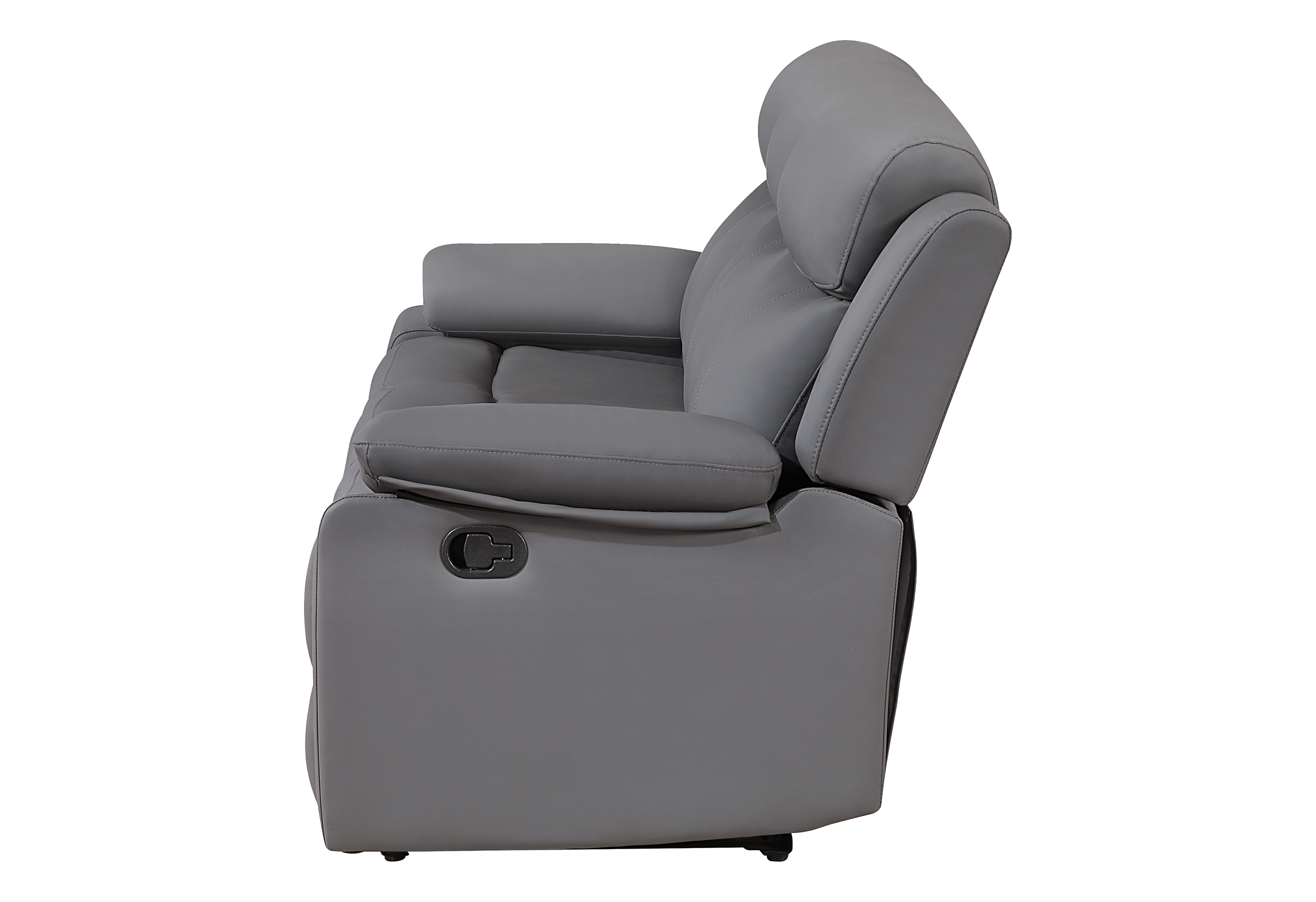 U6026 - 3 Piece Living Room Set (46A Reclining Sofa, Console Reclining Loveseat With Speaker) - Gray - Image 12