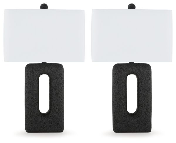 Wimmings - Poly Table Lamp (Set of 2) - Black
