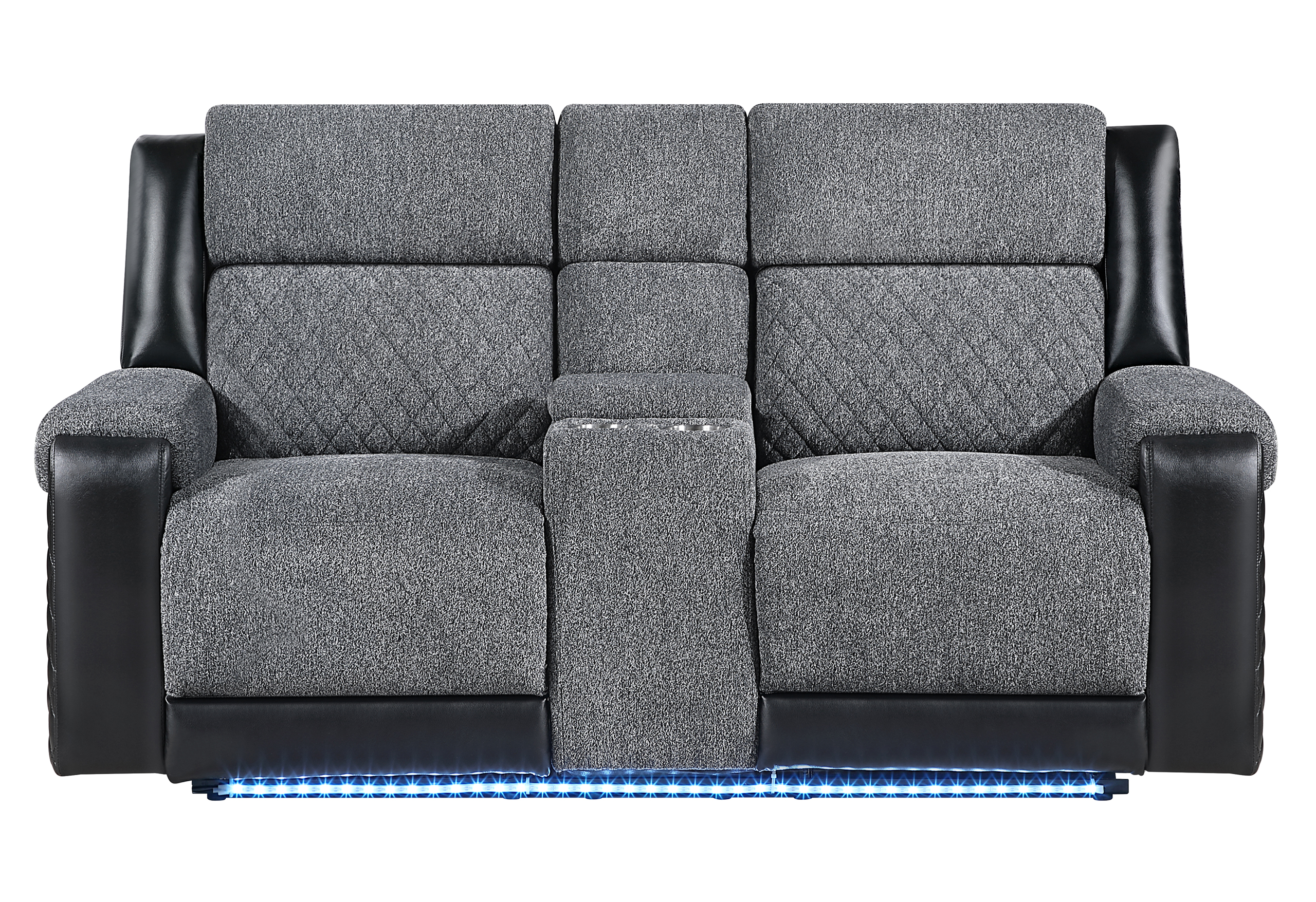 U5914 - Living Room Set - Gray / Black - Image 5