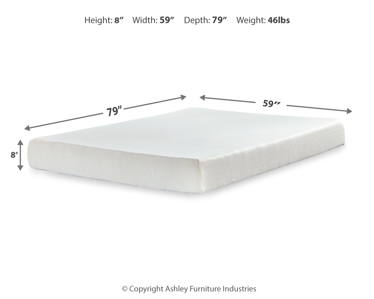 Chime 8 Inch Memory Foam - Medium Memory Foam Mattress - Image 16