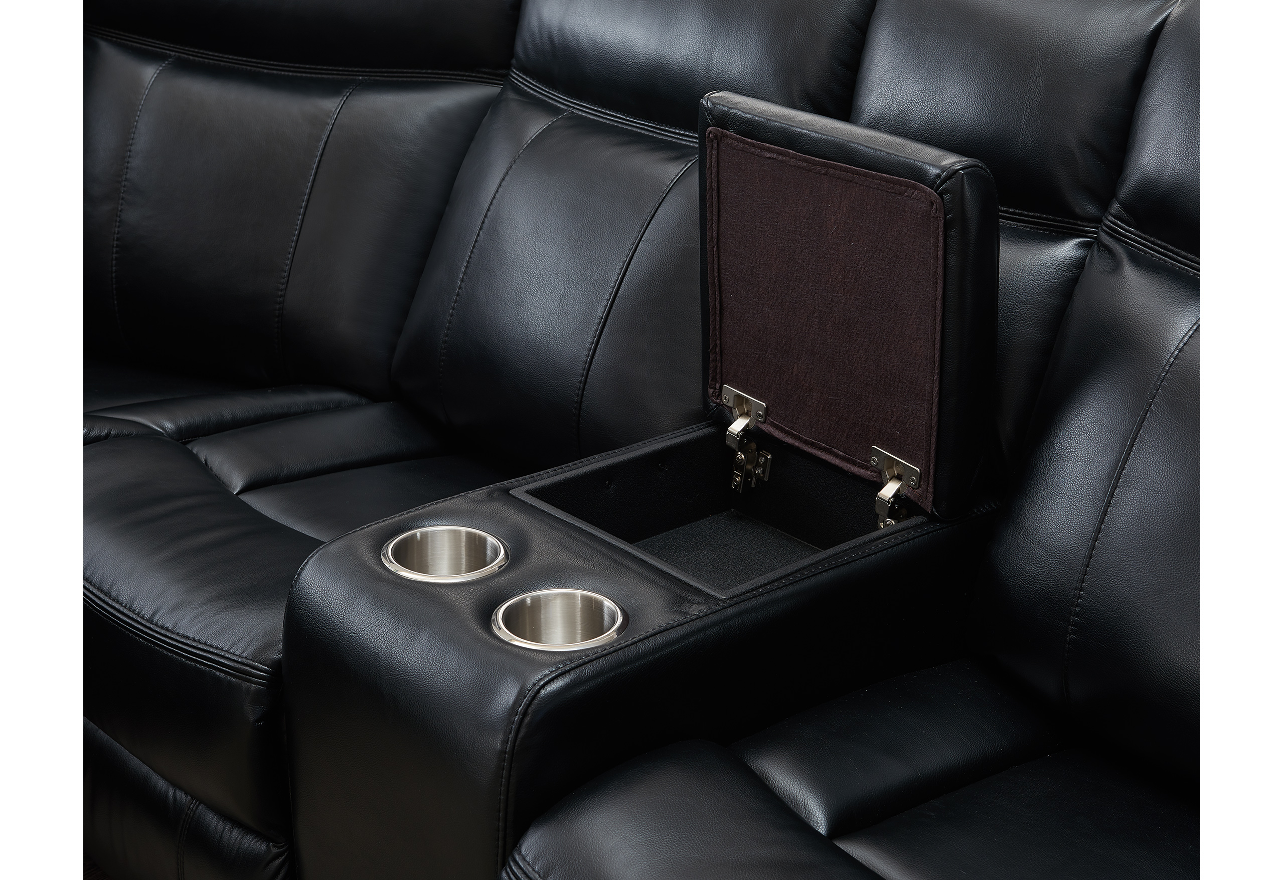 Um02 - Sectional - Black - Image 3